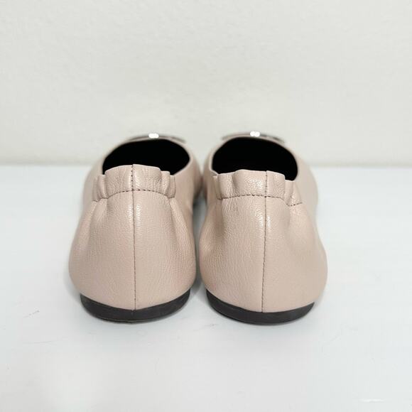 TORY BURCH Claire Cap-toe Ballet Flats Size 8 - Picture 4 of 6